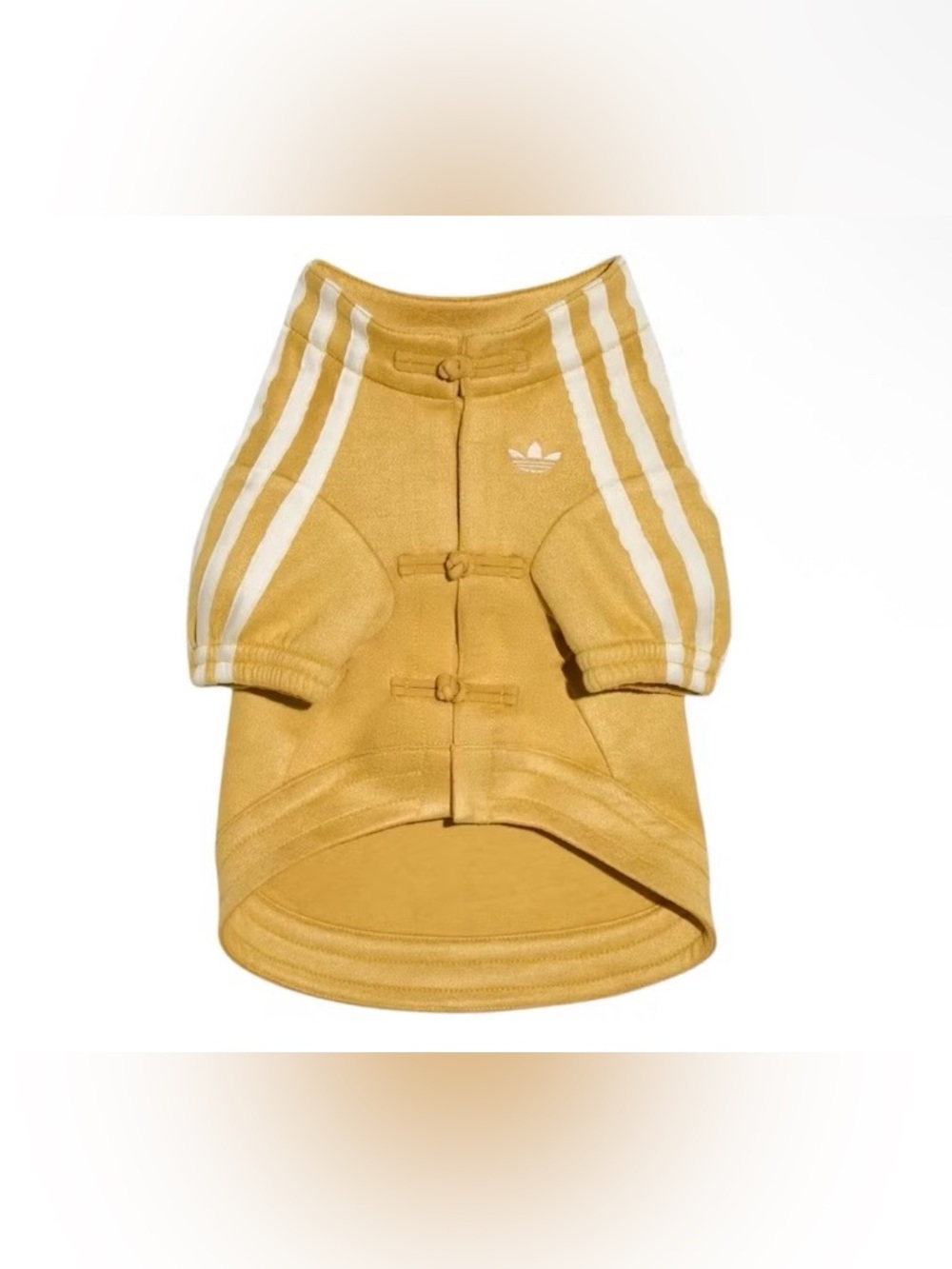Adidas Pet CTT Chinese Style Soft Track Top Yellow Tang Style KZ4781 - Picture 2 of 9